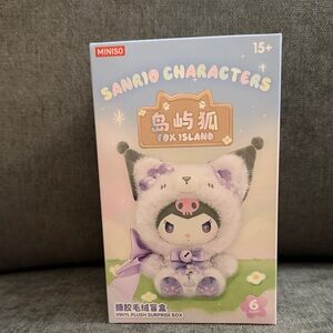 Miniso Sanrio Characters Fox Island Plush Action Figure - Purple and White
